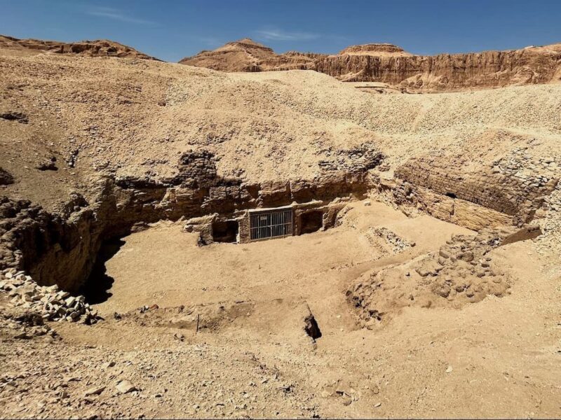 Descubren la identidad del dueño de la tumba sin nombre de Luxor