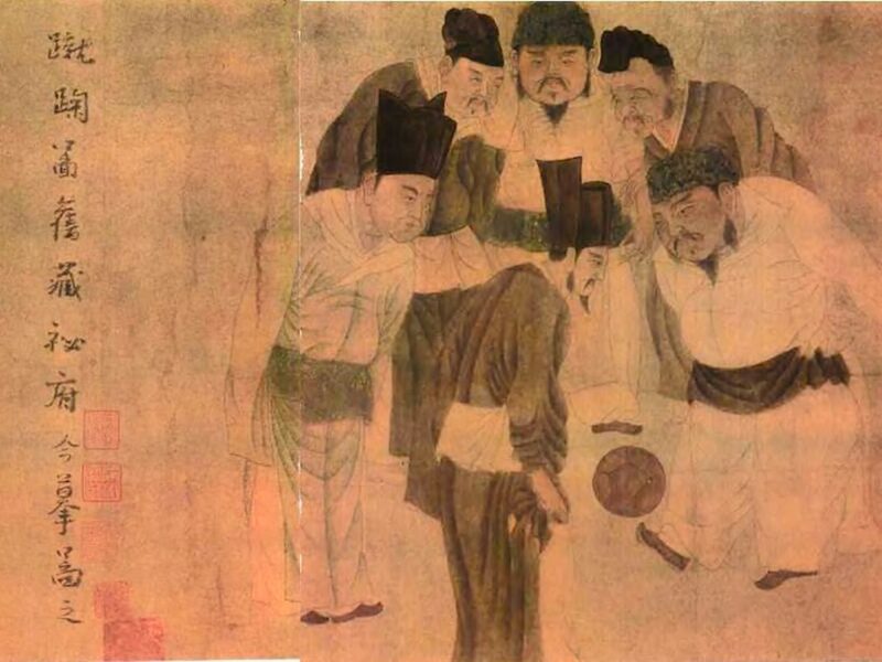 Cuju, el fútbol más antiguo del mundo se jugaba en China