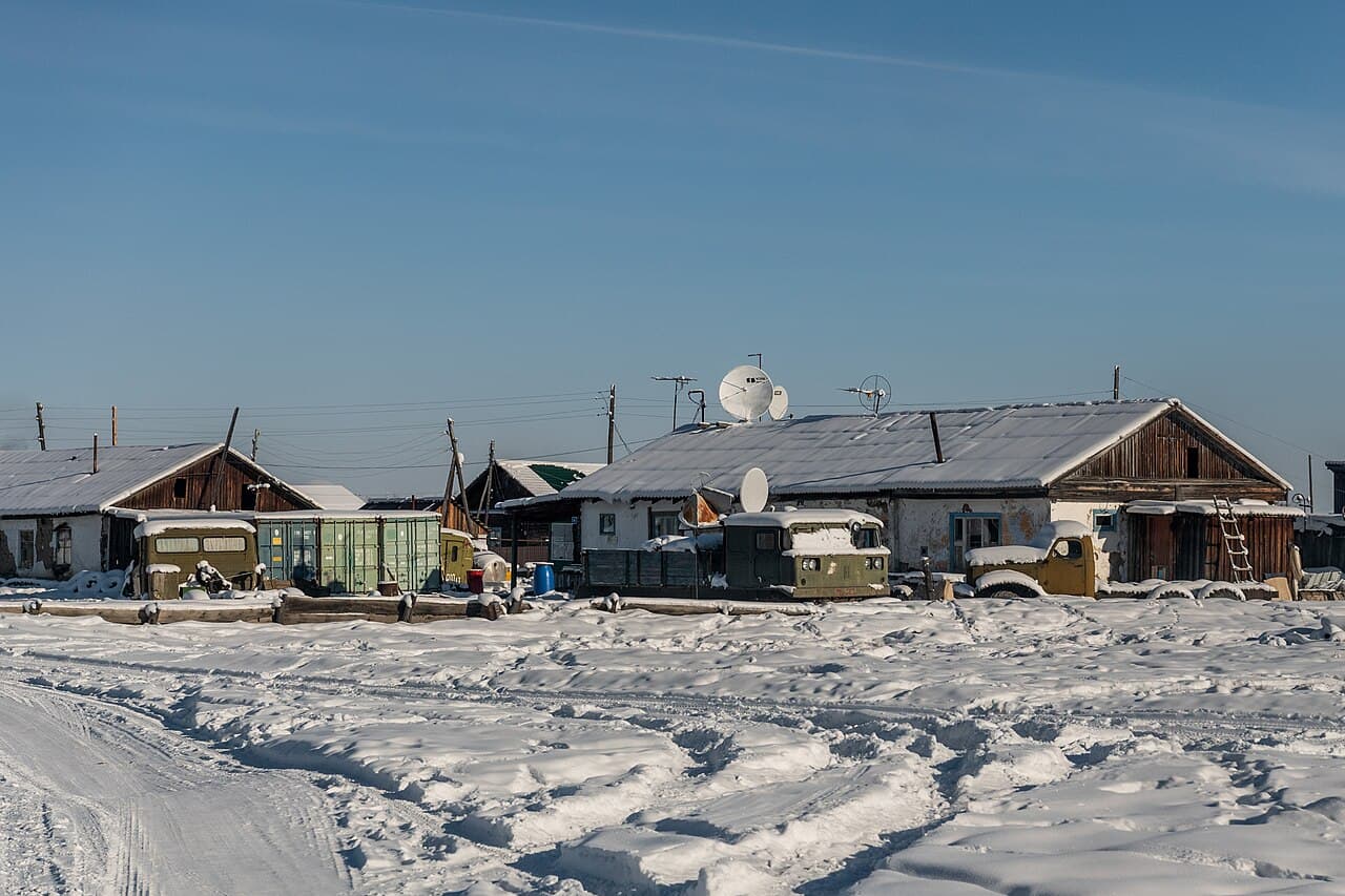 oimiakón lugar habitado mas frio de la tierra