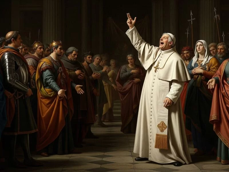 Benedicto IX, el pontífice más joven de la Historia, fue papa tres veces y vendió el cargo para casarse