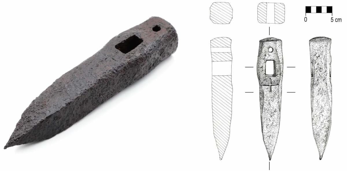 kit herramientas cantero pre-romano en Dacia