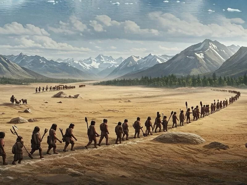 La travesía prehistórica más extensa realizada por seres humanos duró miles de años y abarcó varias generaciones