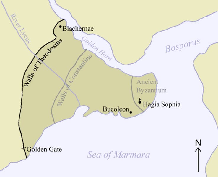 murallas constantinopla