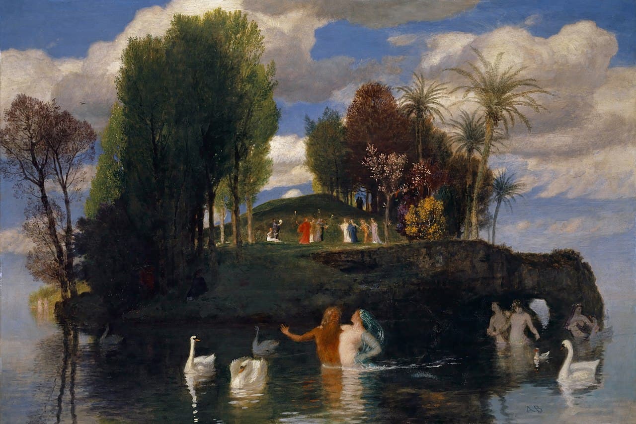 Isle of the dead Bocklin Hitler Freud Lenin