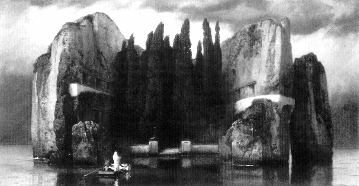 Isle of the dead Bocklin Hitler Freud Lenin