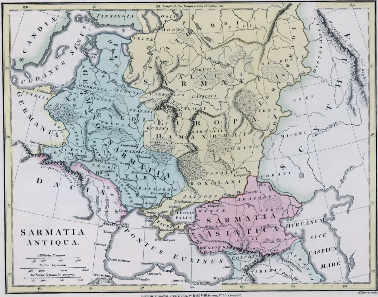 Sarmatians origin steppes men