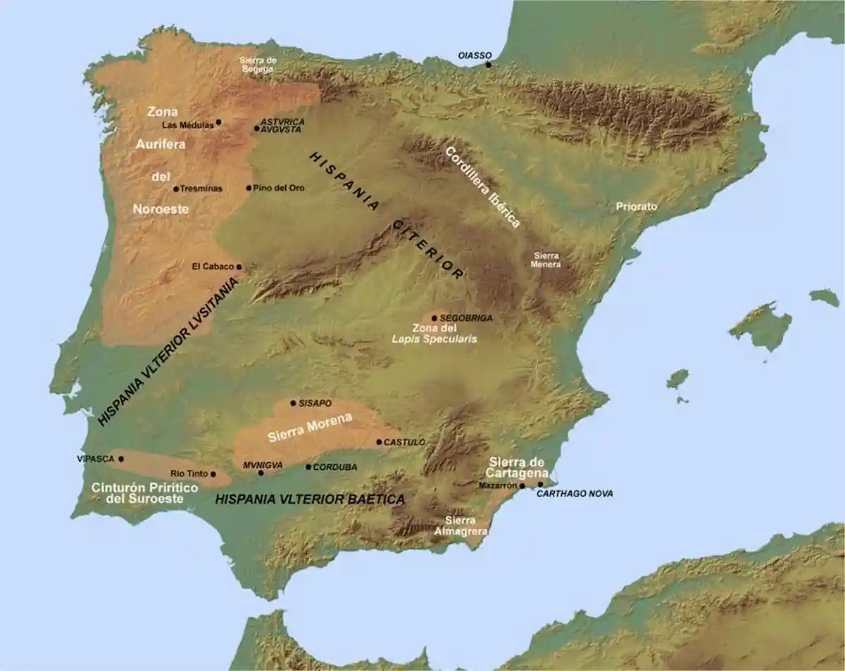 lapis specularis minas segobriga invernaderos de tiberio