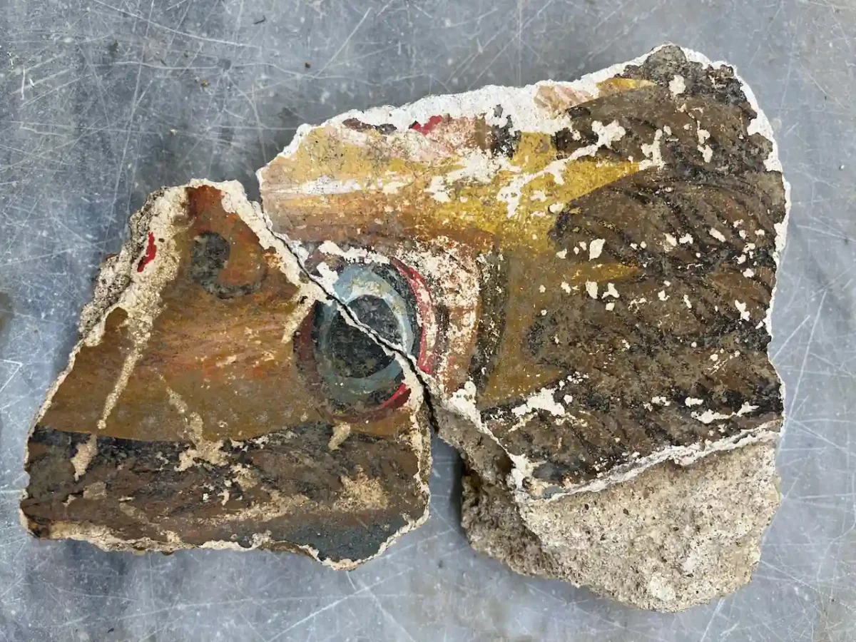 Frescos romanos del siglo I a.C. aparecen junto al lugar donde votaban los griegos de Agrigento